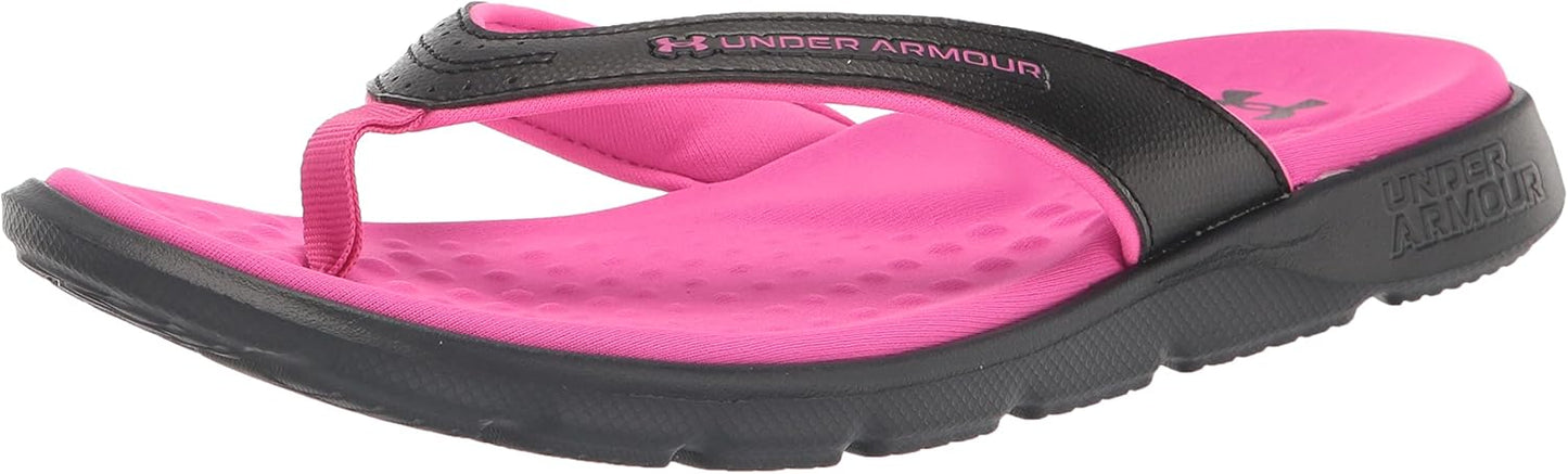 Under Armour Women's Ignite Pro Marbella Graphic Flip Flop Slide