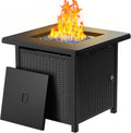 BALI OUTDOORS 50000 BTU Propane Fire Pit Table - 2-in-1 Outdoor Heater