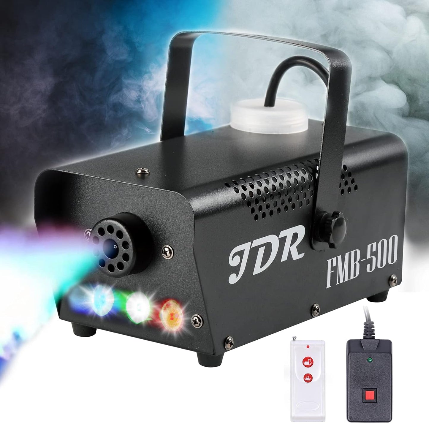Fog Machine 500W with LED Light for Parties and Disinfection