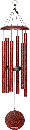 Corinthian Bells 30 in Ruby Splash Wind Chime - Rich Pentatonic Tone