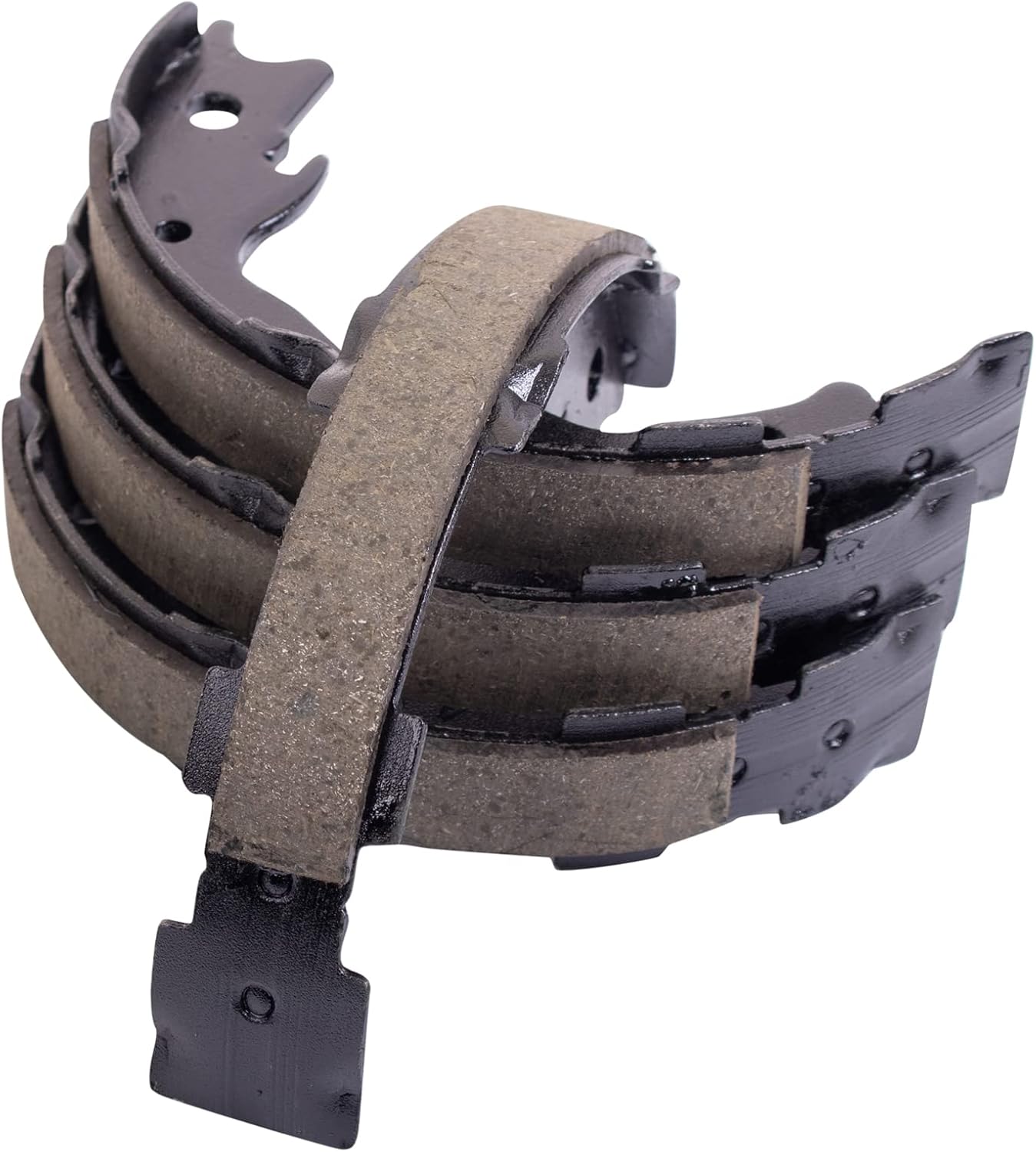 TRQ Rear Parking Brake Shoe Set for Lexus Nissan Pontiac Toyota