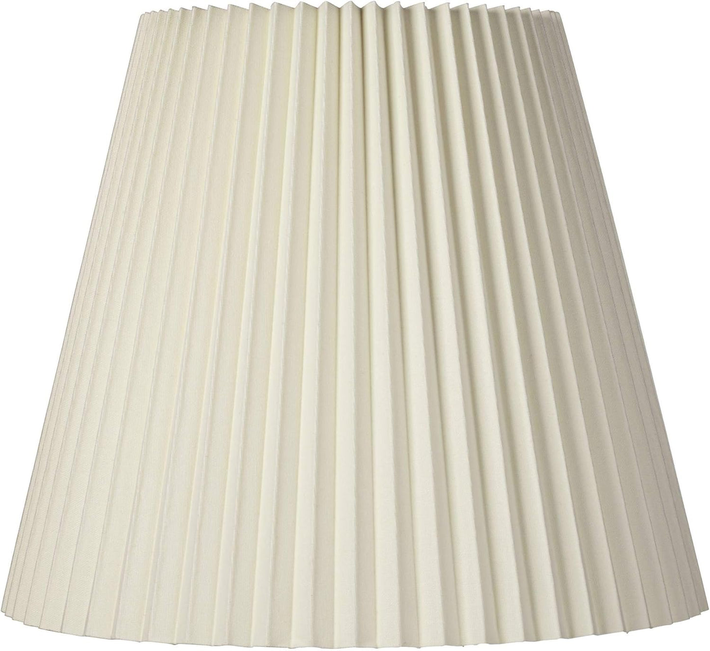 Ivory White Bell Lamp Shade Replacement for Traditional Lighting