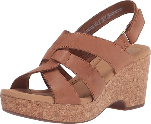 Clarks Women's Giselle Beach Wedge Sandal for Stylish Comfort