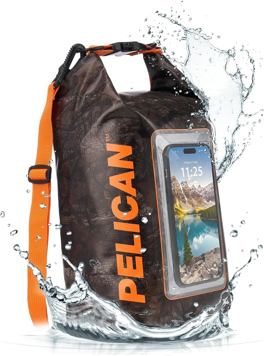 Pelican Marine IP68 Waterproof Dry Bag 5L for Outdoor Adventures