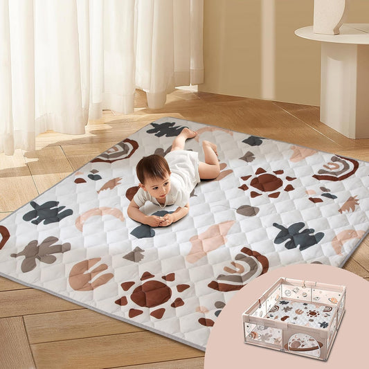 Soft Thicken Baby Play Mat - Easy Care - 50x50 - Duwenem