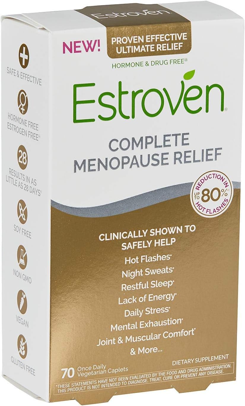 Estroven Complete Menopause Relief for Hot Flashes & More