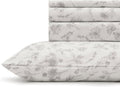 Linen Home 100% Cotton Percale Queen Sheets - Crisp Cool Comfort