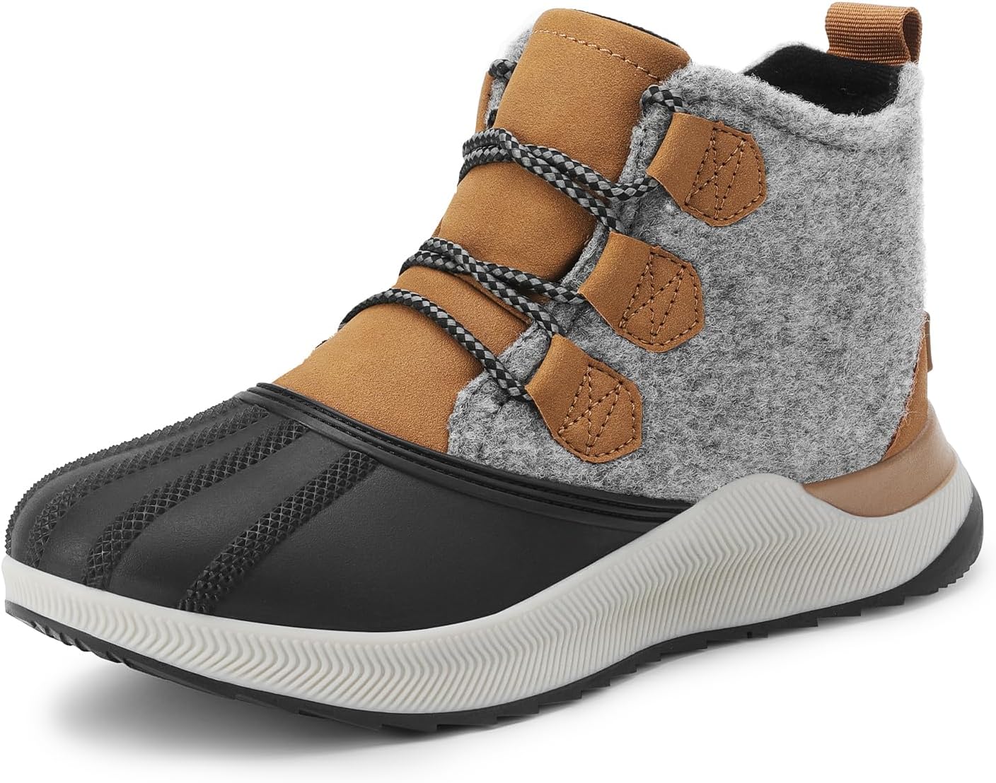 DREAM PAIRS Waterproof Lace Up Ankle Winter Boots for Women