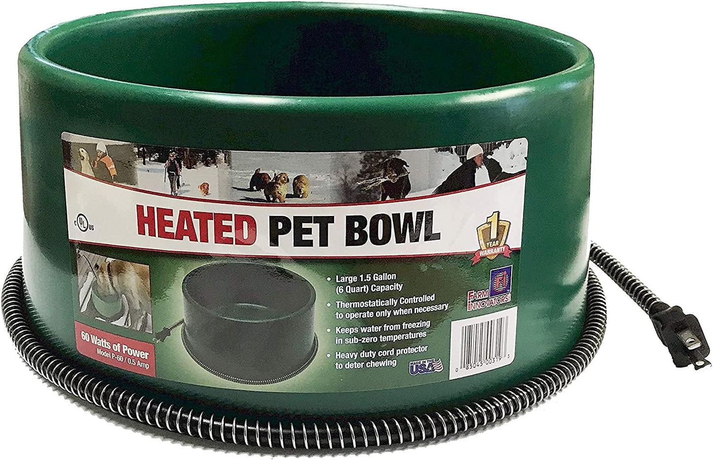 Farm Innovators Heated Pet Bowl