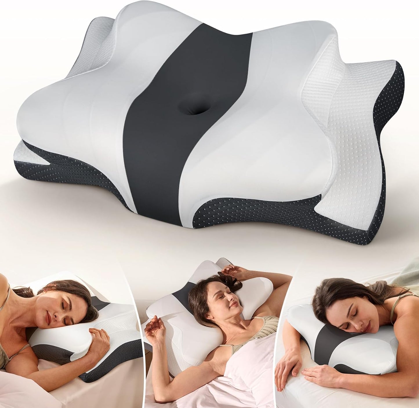 Cozyplayer True Cooling Cervical Neck Pillow for Pain Relief