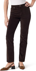 Gloria Vanderbilt Amanda Corduroy Slim High Rise Pant - Classic Fit at