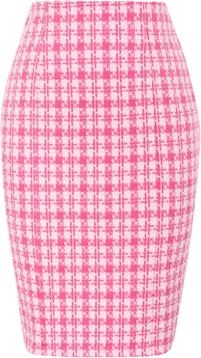 Kate Kasin Womens Knee Length Bodycon Tweed Pencil Skirt Review