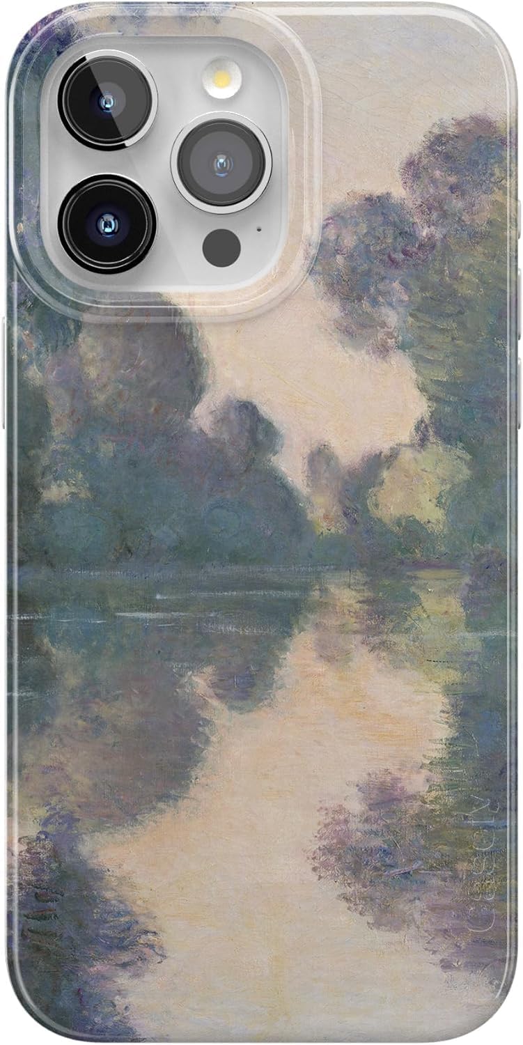 Casely iPhone 15 Pro Case - Monets Morning Design for Style
