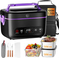 Cordless Electric Heated Lunch Box - Fast 5D Surround Heating