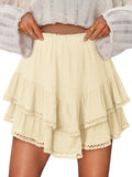 Flowy Shorts Ruffle Skort for Women High Waisted Tennis Skort