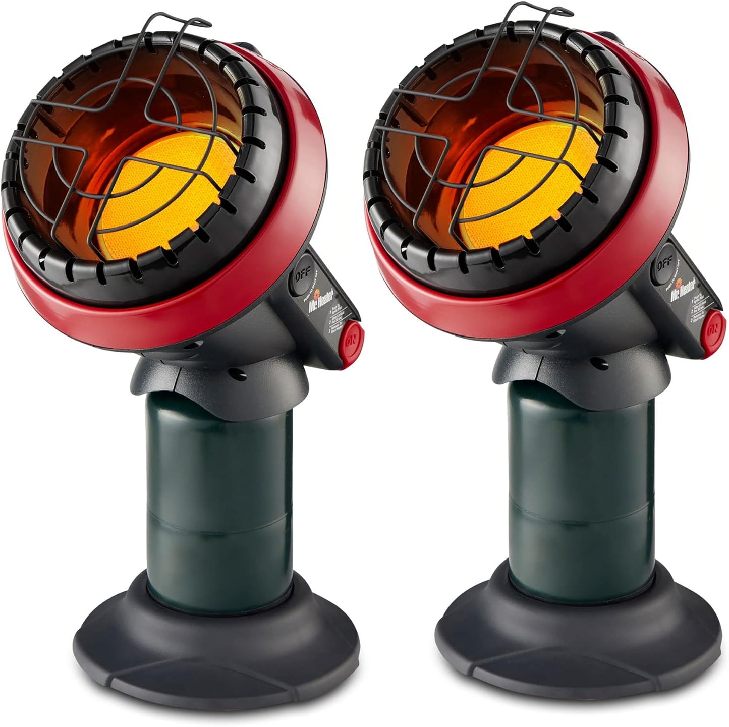 Little Buddy Propane Heater 2-Pack - Instant Heat Anywhere!