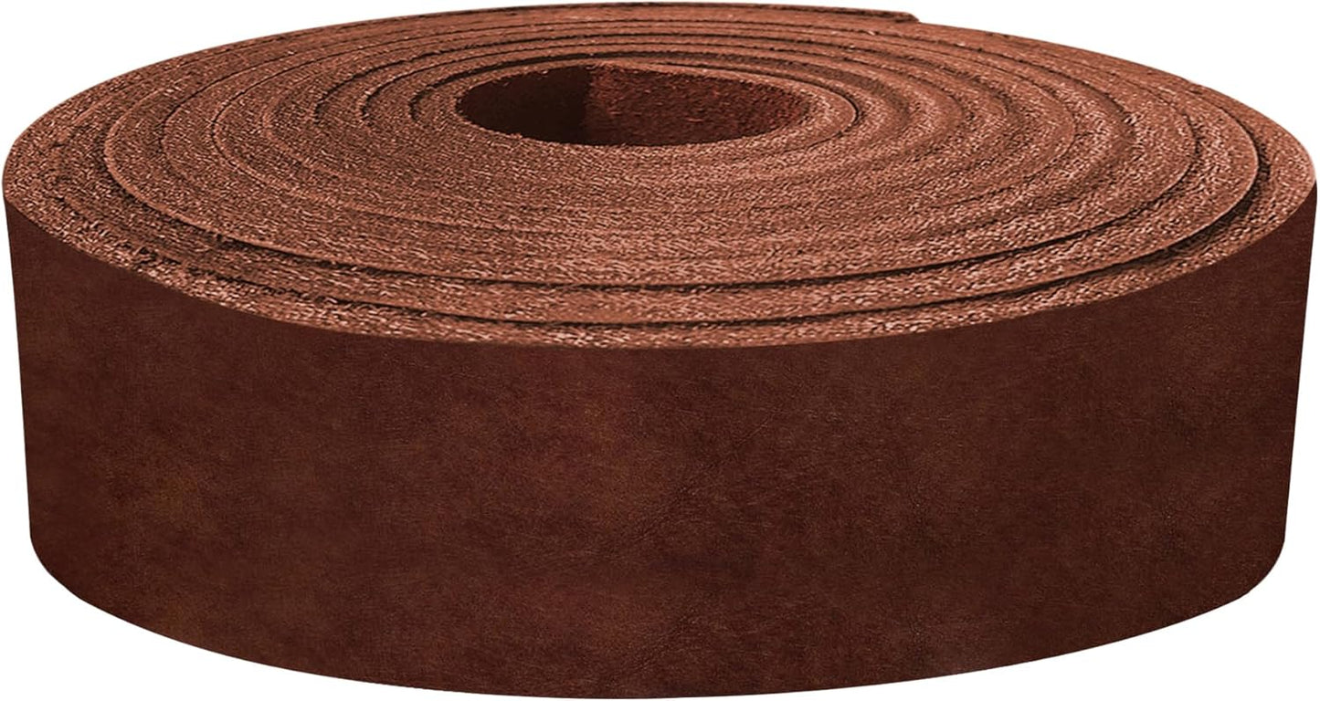 Latigo Leather Belt Straps for Heavy Duty Crafting Projects