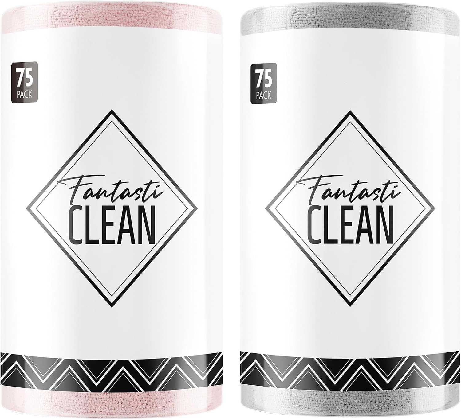 Fantasticlean Microfiber Cleaning Cloth Roll - 150 Pack for Home