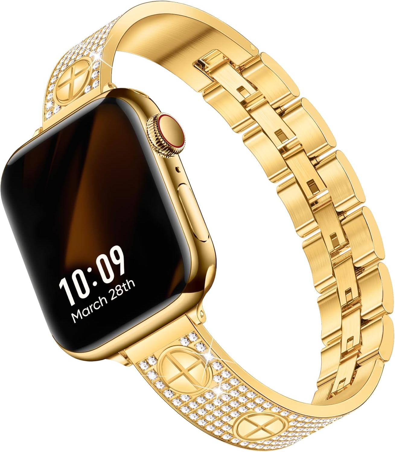 Missair Stainless Steel Apple Watch Band for Women - Luxe Design