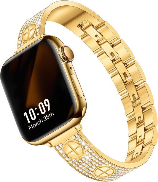Missair Stainless Steel Apple Watch Band for Women - Luxe Design