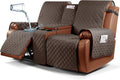 Waterproof Recliner Loveseat Cover with Console - Durable Protection