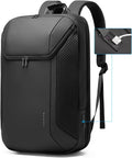 BANGE Men's Laptop Backpack for Work and Travel with USB Port