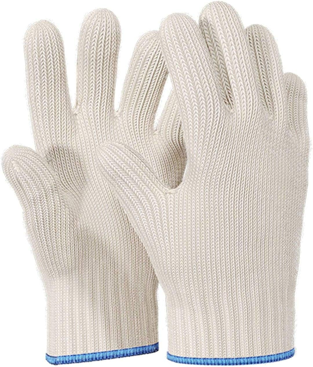 Heat Resistant Cotton Kitchen Gloves - 1 Pair