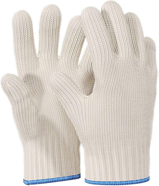 Heat Resistant Cotton Kitchen Gloves - 1 Pair