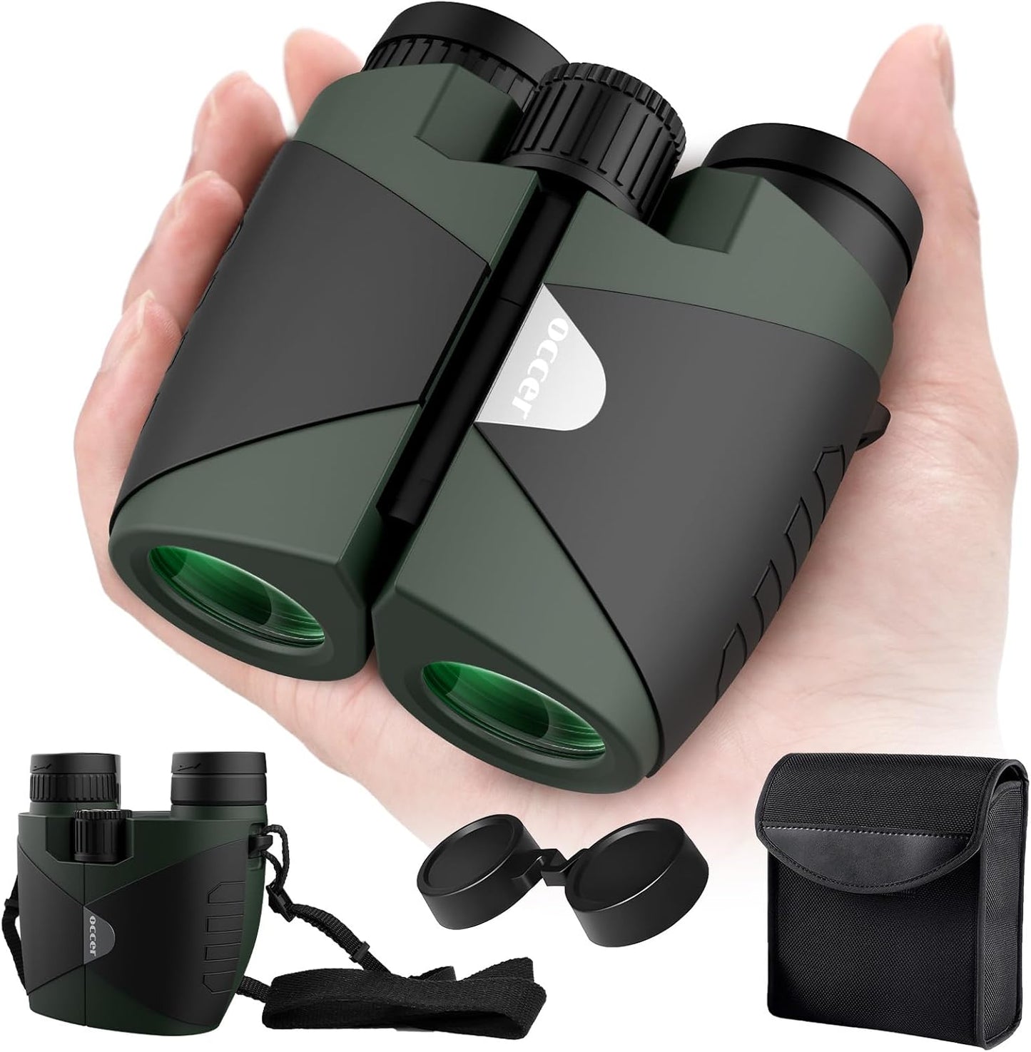 15x30 Compact Binoculars for Bird Watching and Travel Fun