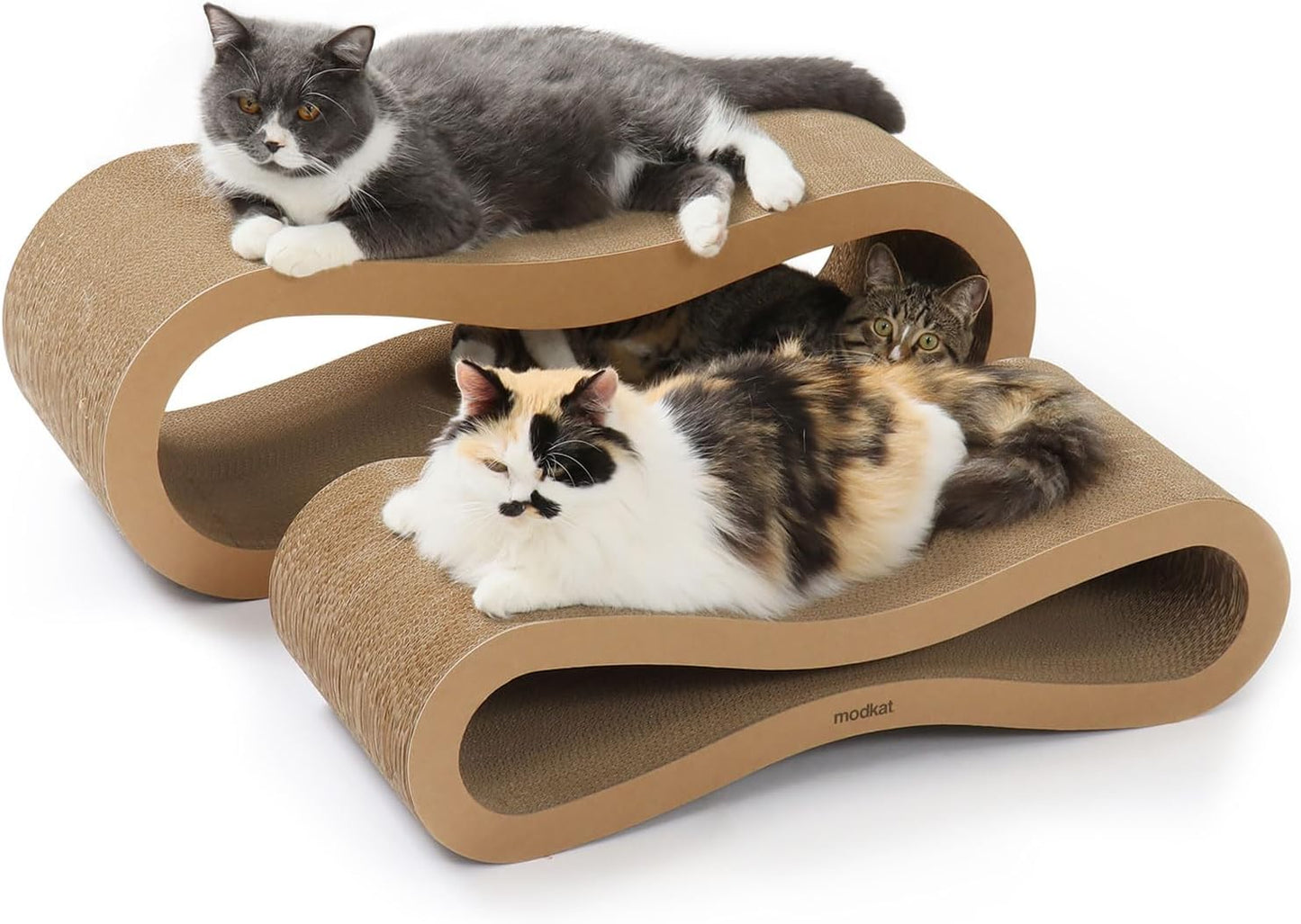 Modkat Premium Cat Scratcher Set for Fun and Relaxation