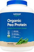 Organic Pea Protein Isolate Powder 5lbs - Unflavored