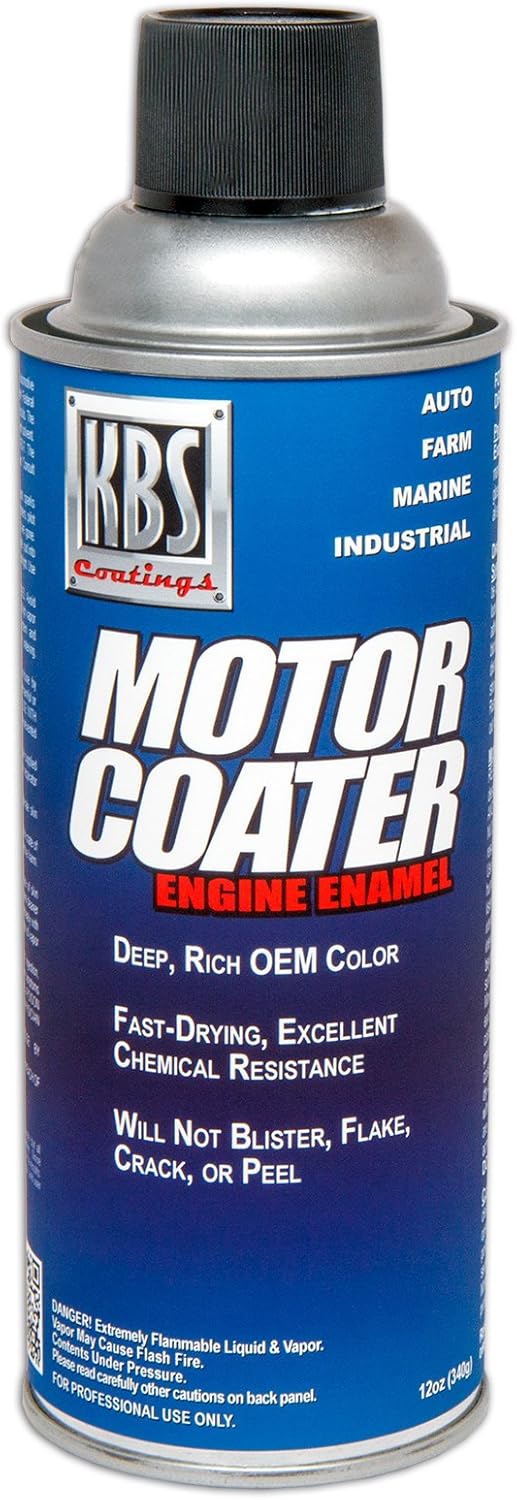 KBS Coatings Velvet Black Motor Coater Engine Paint Review