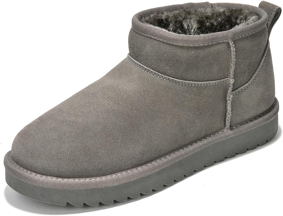 Project Cloud Genuine Suede Ankle Boots for Women - Stylish Comfort