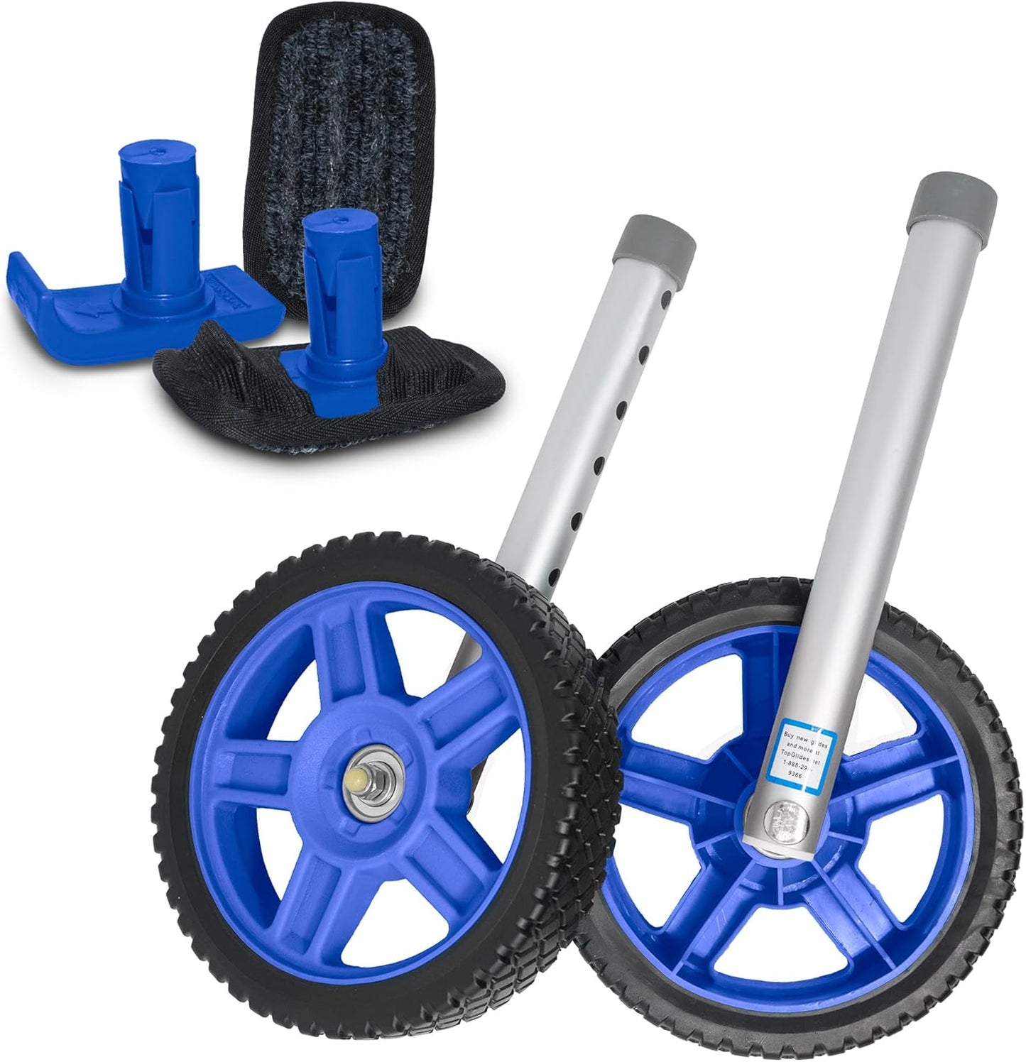 Top Glides 8in Off-Road Walker Wheel Kits for Smooth Mobility