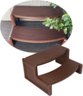 Spa Step Hot Tub 2-Step Universal Outdoor Indoor Step Stool - Slip