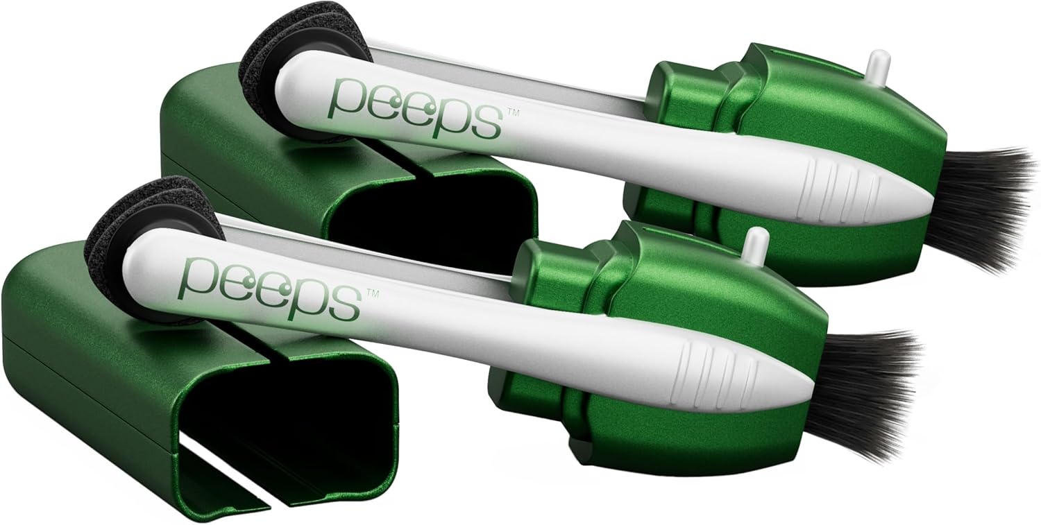 CarbonKlean Peeps Glasses Cleaner - Perfectly Clean Lenses Anywhere