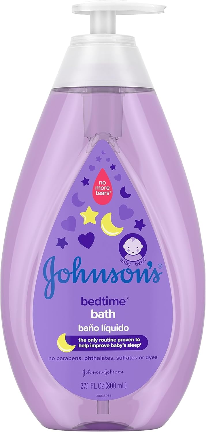 Calming Johnson's Baby Bath 27.1 fl. oz - Soothes, Hypoallergenic