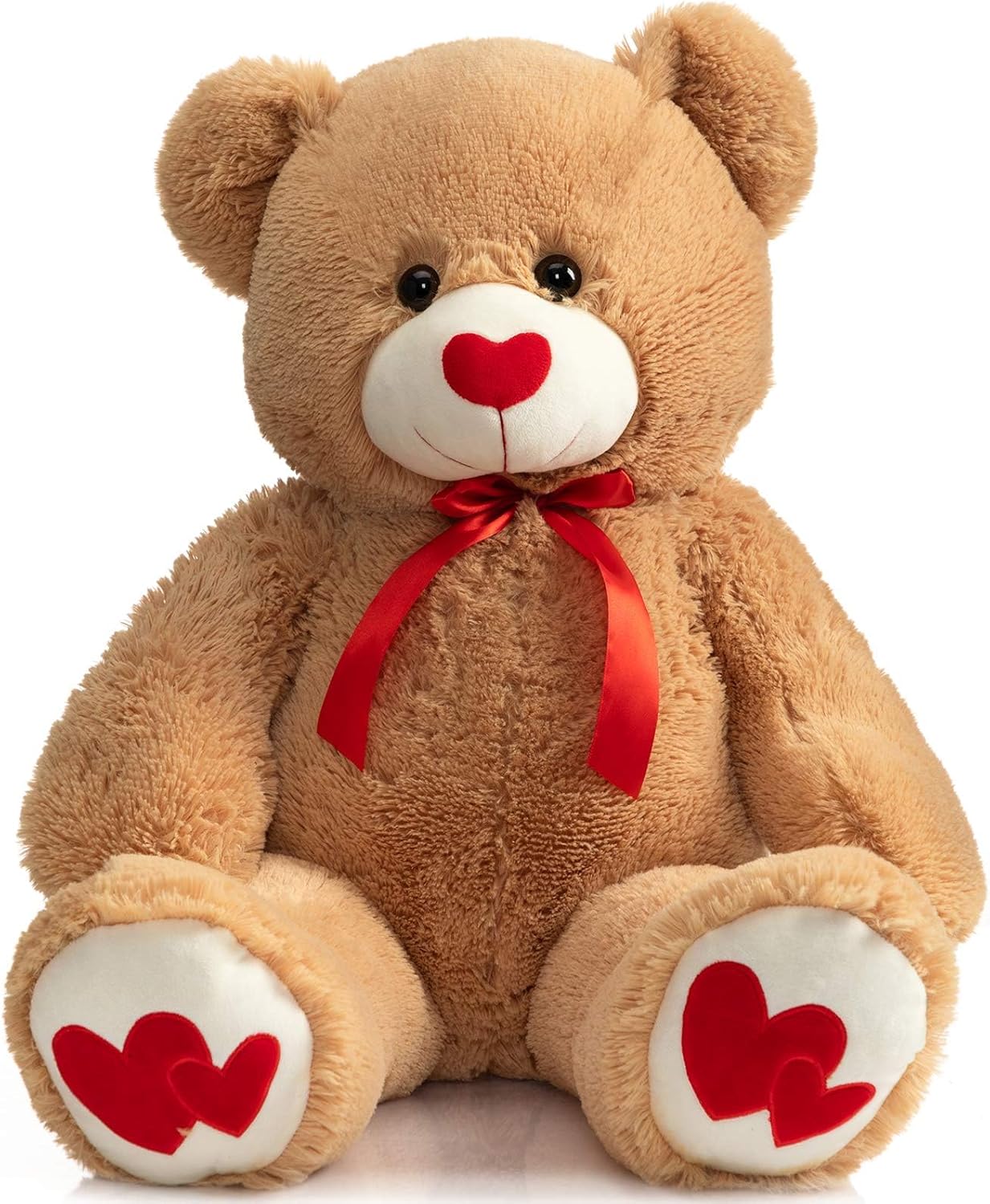 HollyHOME Big Teddy Bear Plush 36 inch with Heart for Kids