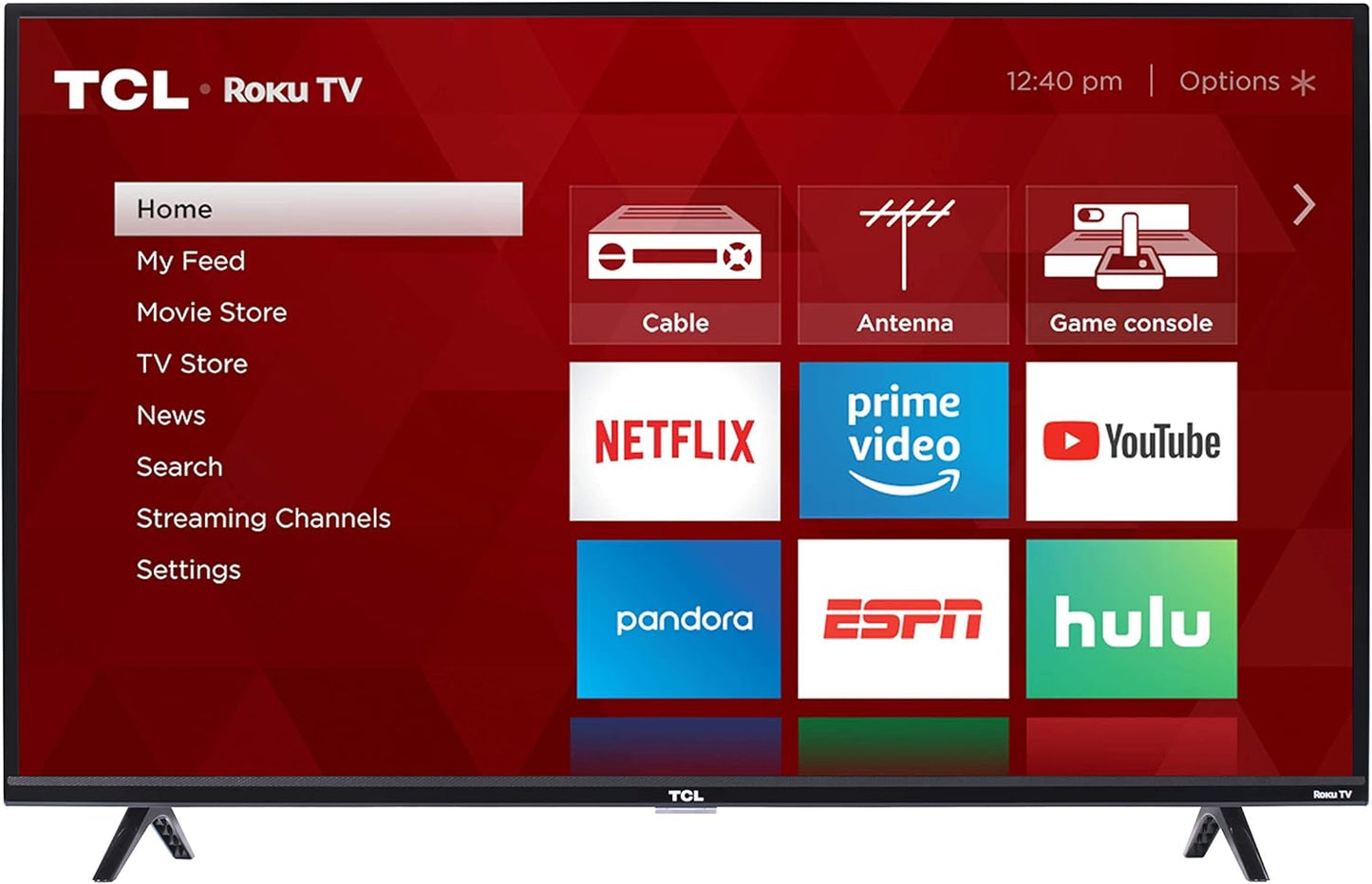 TCL 43S325 43 Inch Smart LED Roku TV with Voice Control
