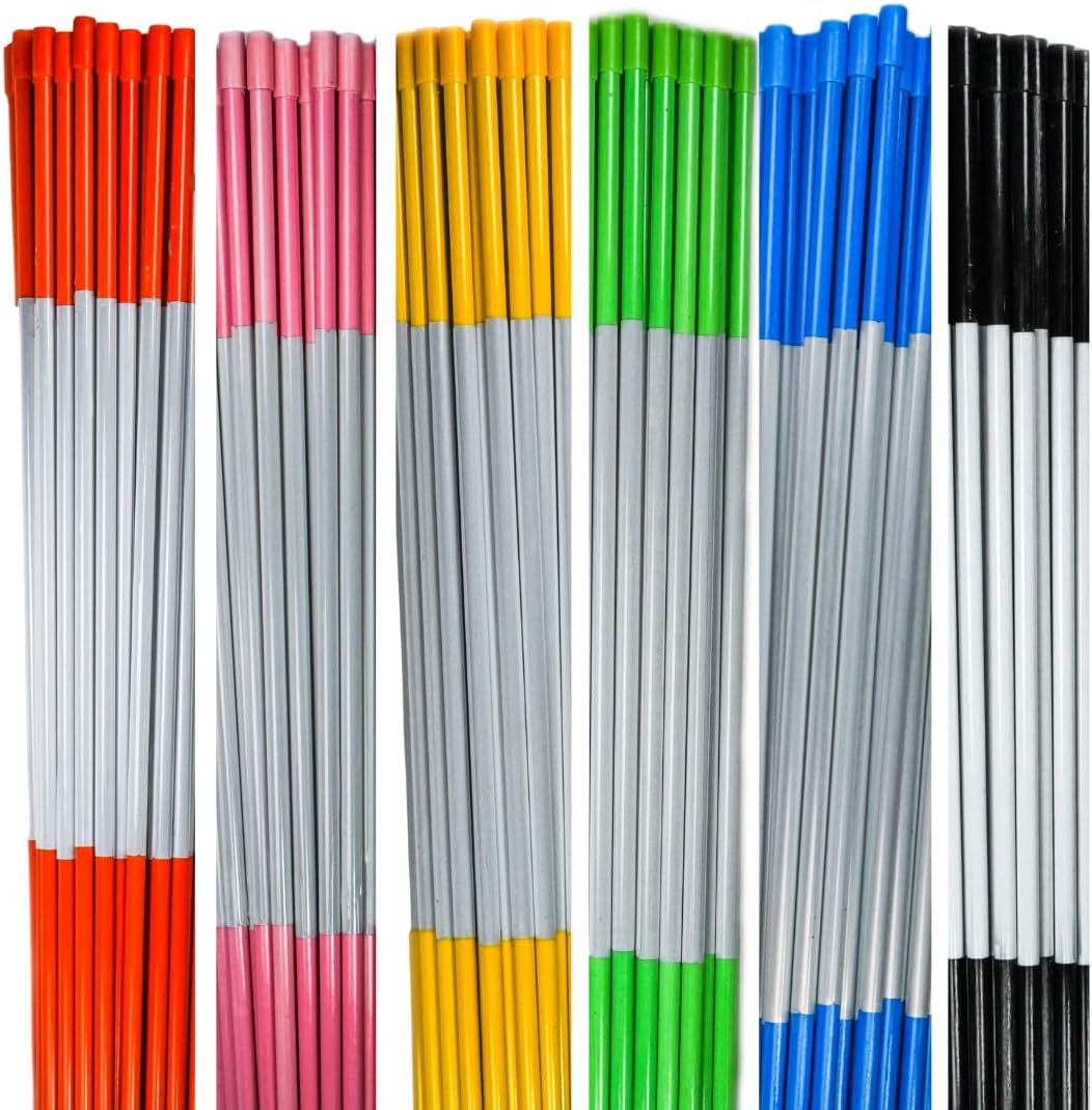 4ft Pro Snow Stakes - Bright Reflective Driveway Markers