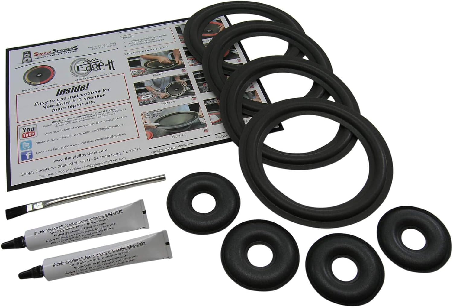 KEF Reference 102/3, 103/3, 103/4 Speaker Repair Kit Review