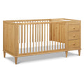 DaVinci Marley 3-in-1 Crib and Changer Combo in Honey - Convertible