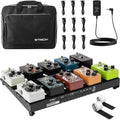 STRICH Pedal Board with Built-in Power Supply for Musicians