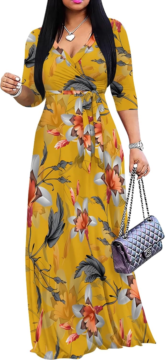 PinkPatty Women's Plus Size Maxi Dresses for Every Occasion