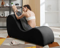 MUZZ Yoga Chair for Adults Velvet Chaise Lounge - Comfortable