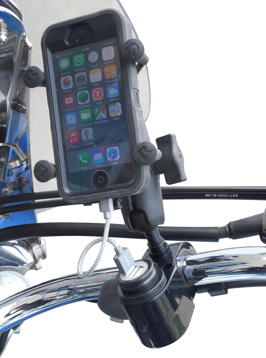 GEARS Dual USB Charger | Convenient Phone Mount