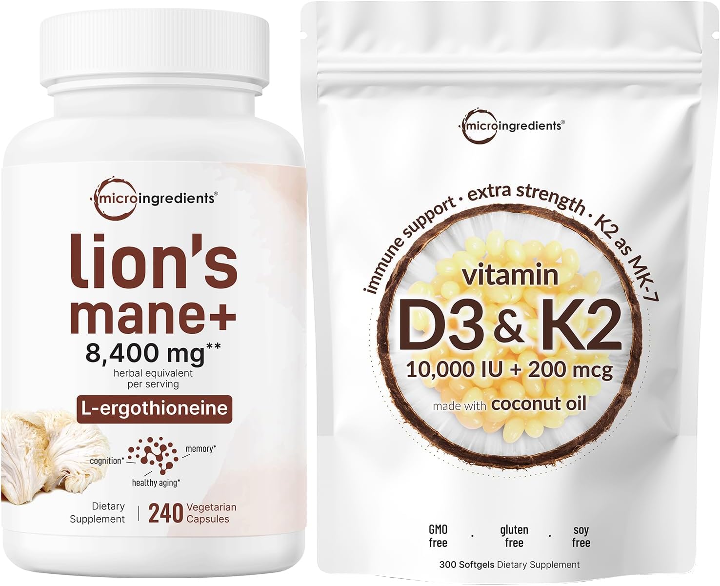 Sunshine Vitamins & Mushroom Antioxidants Bundle