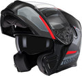 TRIANGLE Modular Motorcycle Helmet Flip Up Full Face Dual Visor
