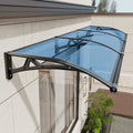 Awning for Door Entrance Blue 80x280cm - Weatherproof Canopy