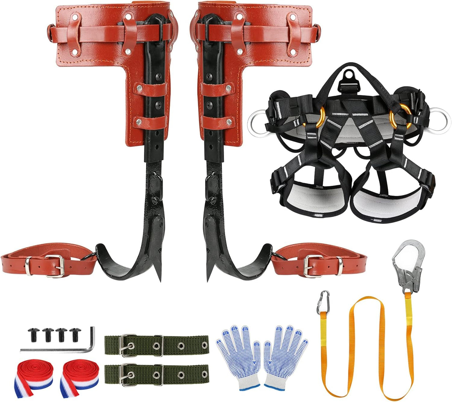 304 Stainless Steel Tree Climbing Set - Safe & Secure